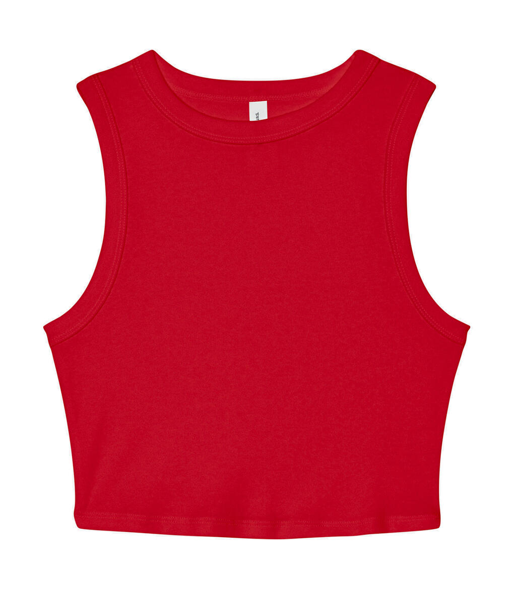 Women's Micro Rib Muscle Crop Tank - ShirtStore