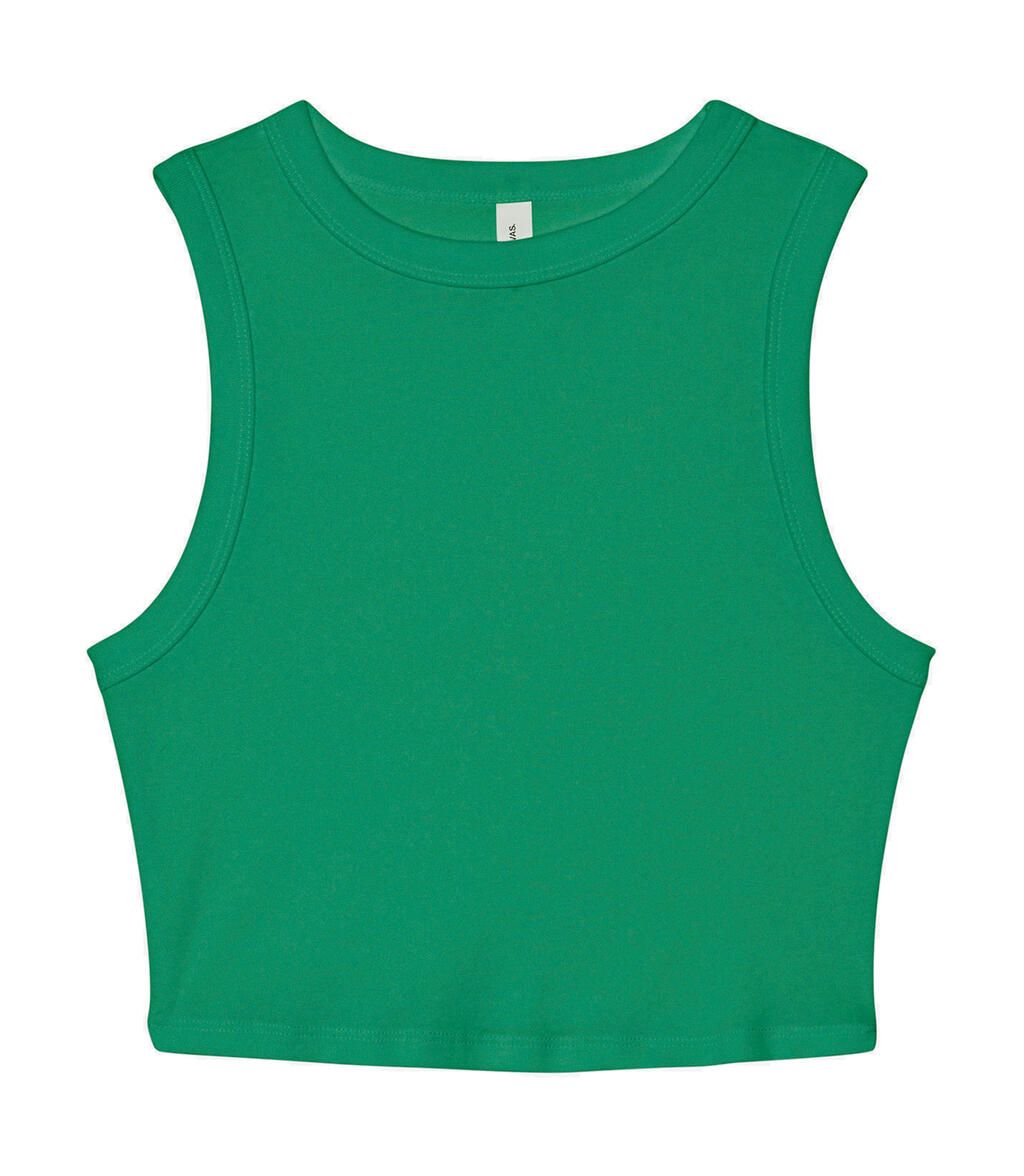 Women's Micro Rib Muscle Crop Tank - ShirtStore