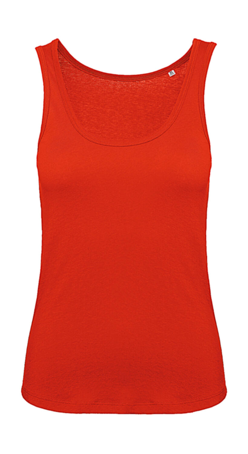 Organic Inspire Tank T /women_° in Farbe Fire Red