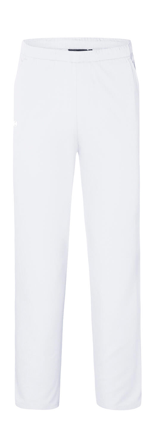Slip-on Trousers Essential in Farbe White