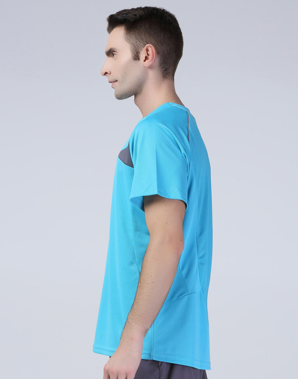 Spiro Men's Dash Training Shirt in Farbe White/Red