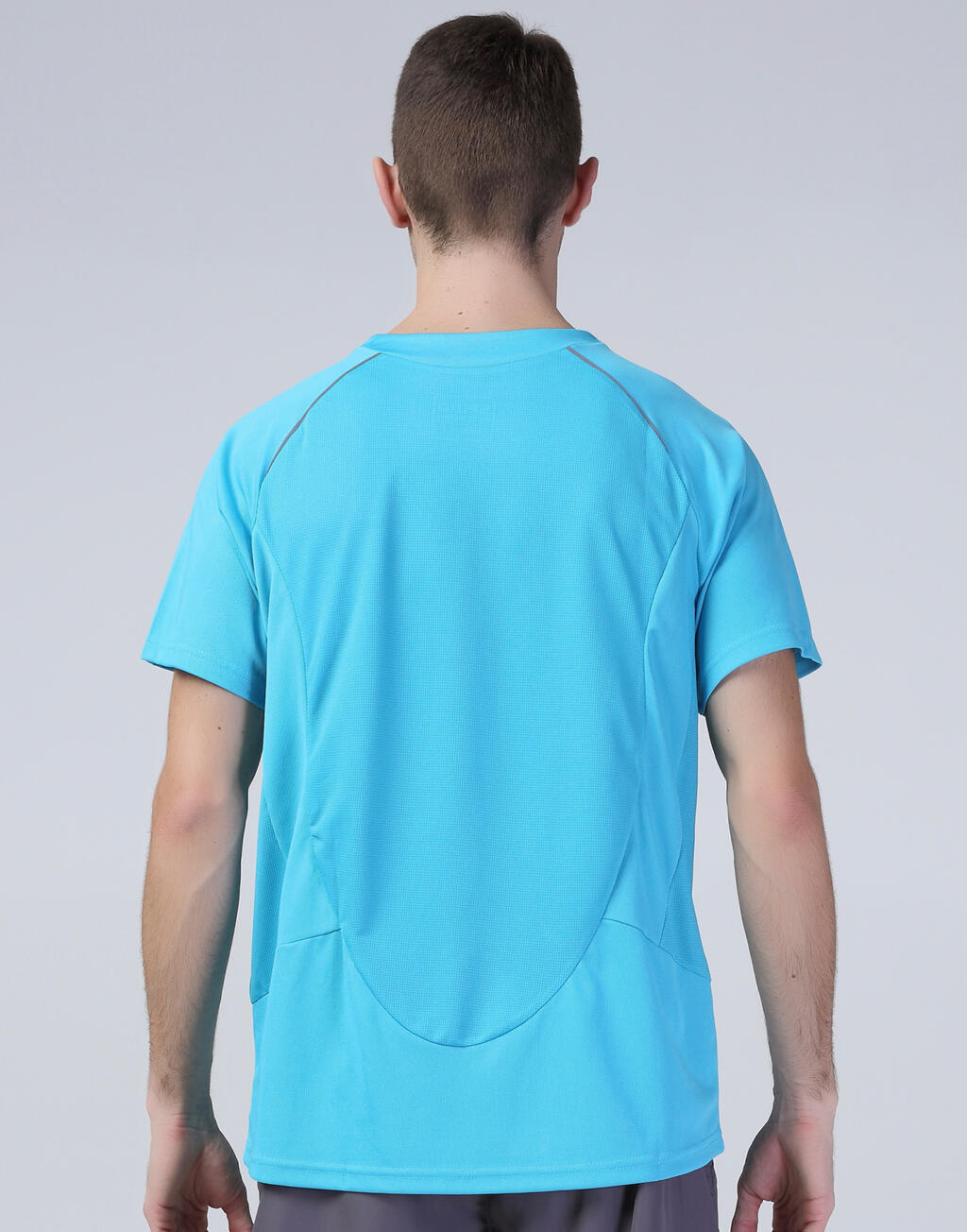 Spiro Men's Dash Training Shirt in Farbe White/Red