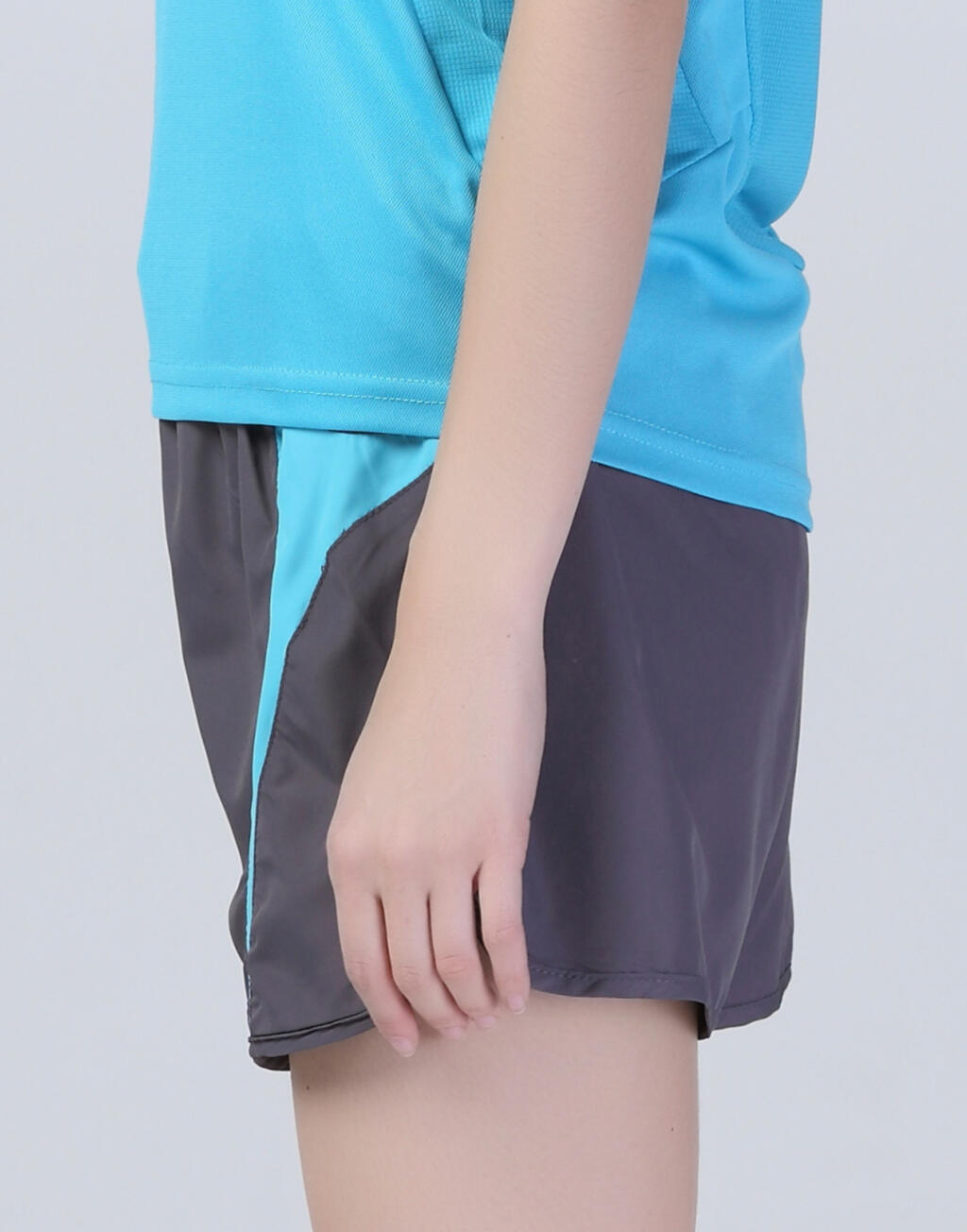 Unisex Micro Lite Running Shorts in Farbe White/Red
