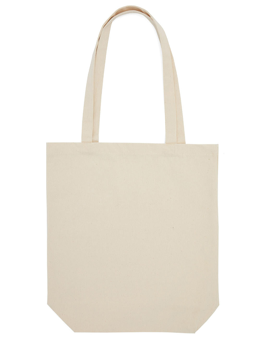Baby Canvas Cotton Bag LH with Gusset in Farbe Natural