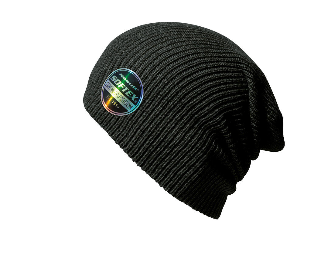 Softex Beanie in Farbe Black