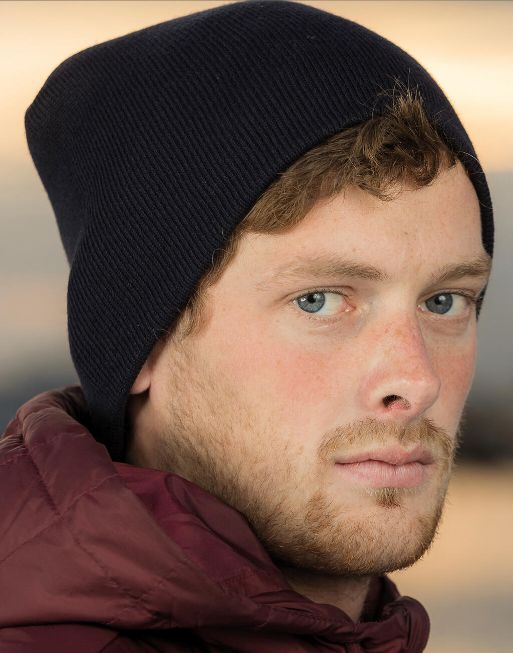 Softex Beanie in Farbe White