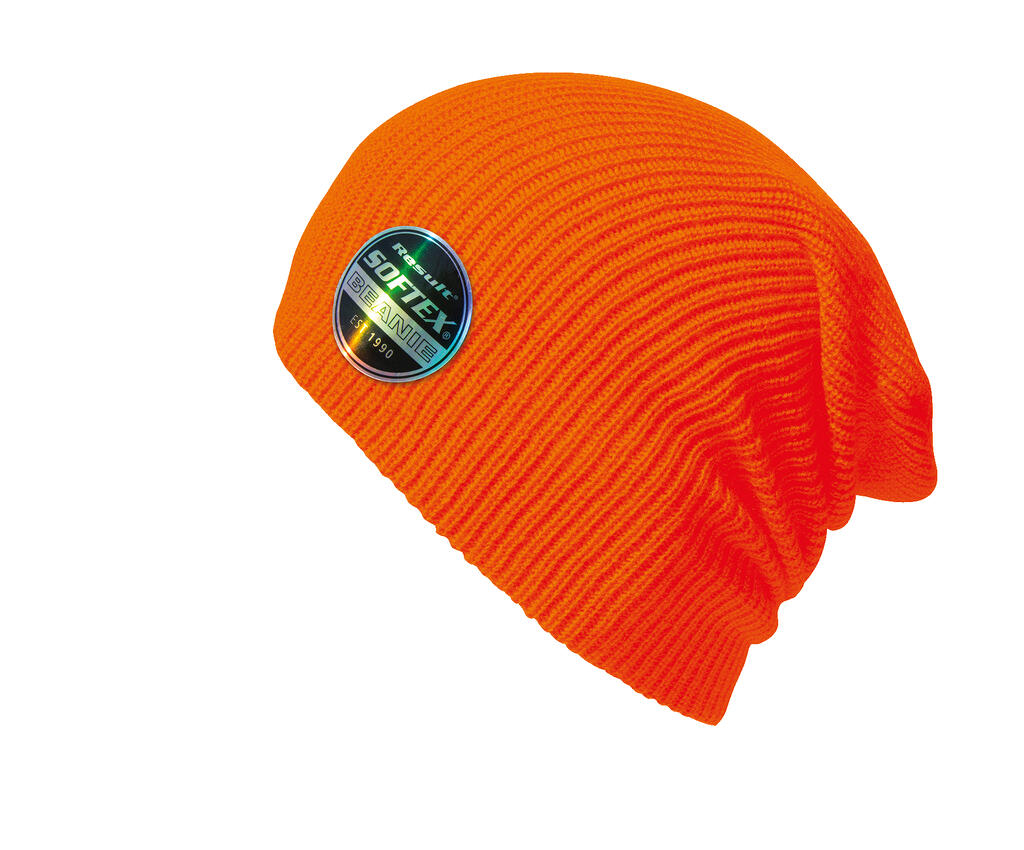 Softex Beanie in Farbe Fluorescent Orange