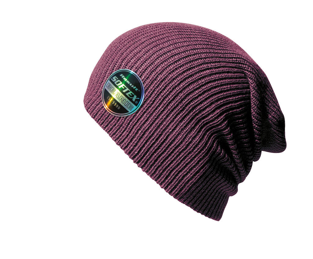 Softex Beanie in Farbe Burgundy