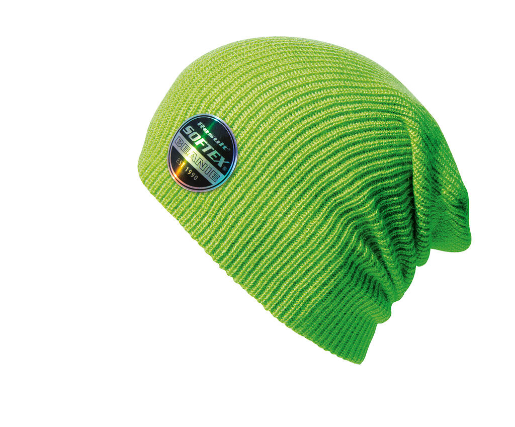 Softex Beanie in Farbe Lime