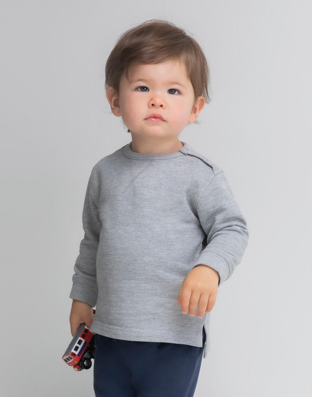 Baby Sweatshirt in Farbe Black