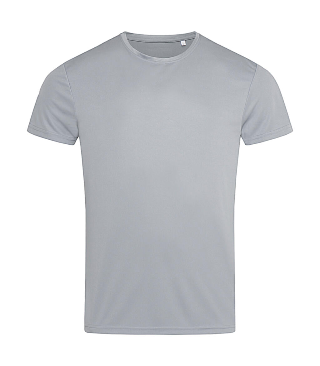 Sports-T in Farbe Silver Grey