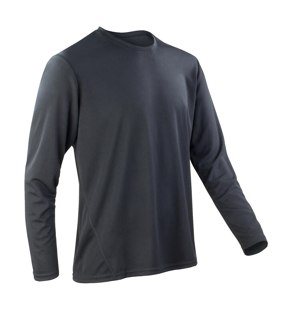 Performance T-Shirt LS in Farbe Black