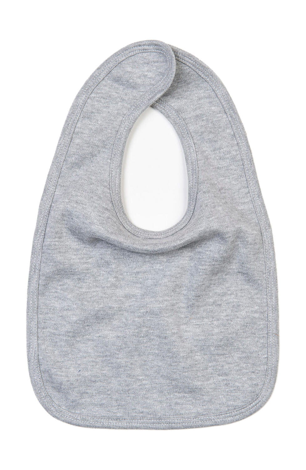 Baby Bib in Farbe Heather Grey Melange