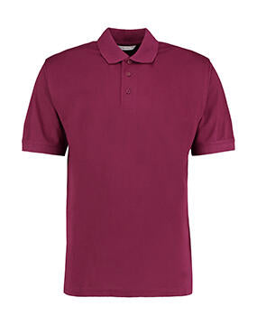Men's Classic Fit Polo Superwash® 60º in Farbe Burgundy