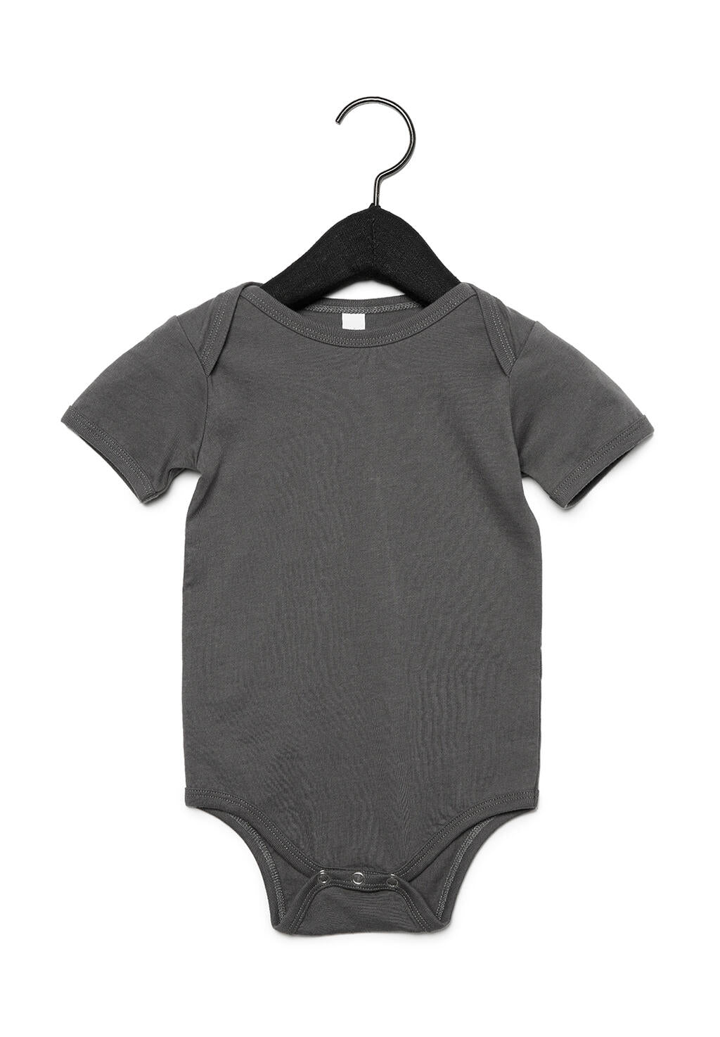 Baby Jersey Short Sleeve One Piece in Farbe Asphalt