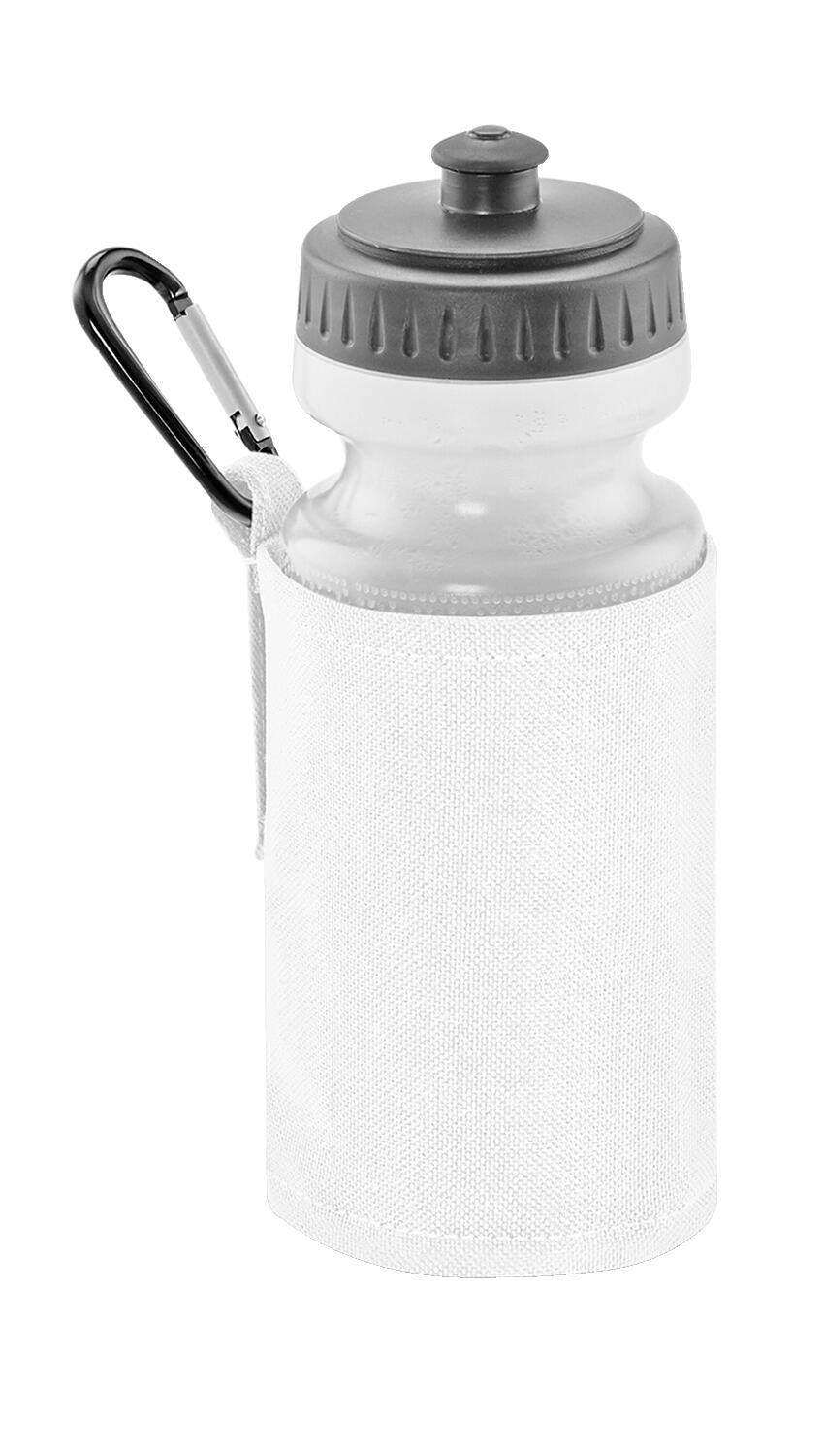 Water Bottle And Holder in Farbe White