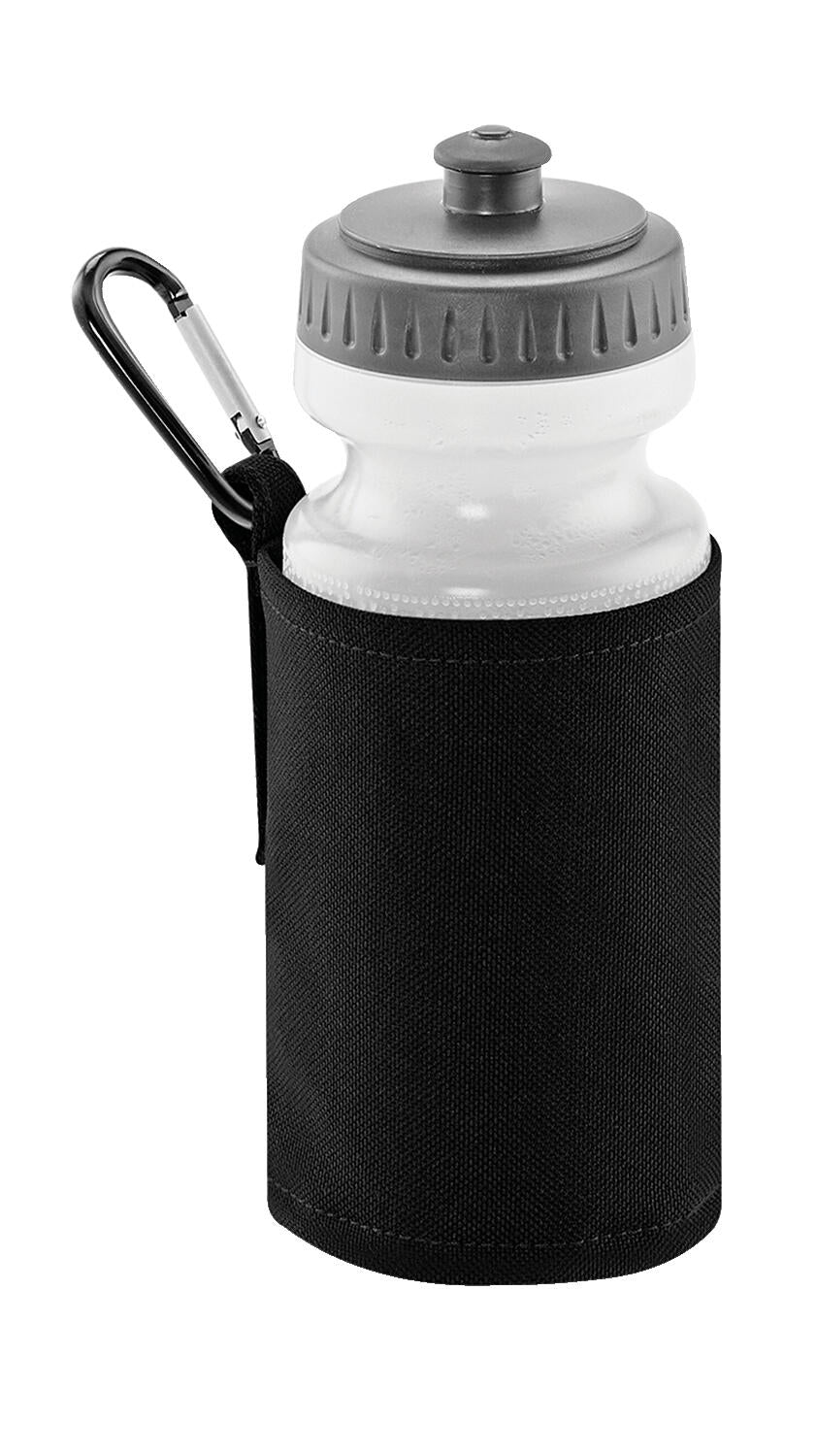 Water Bottle And Holder in Farbe Black