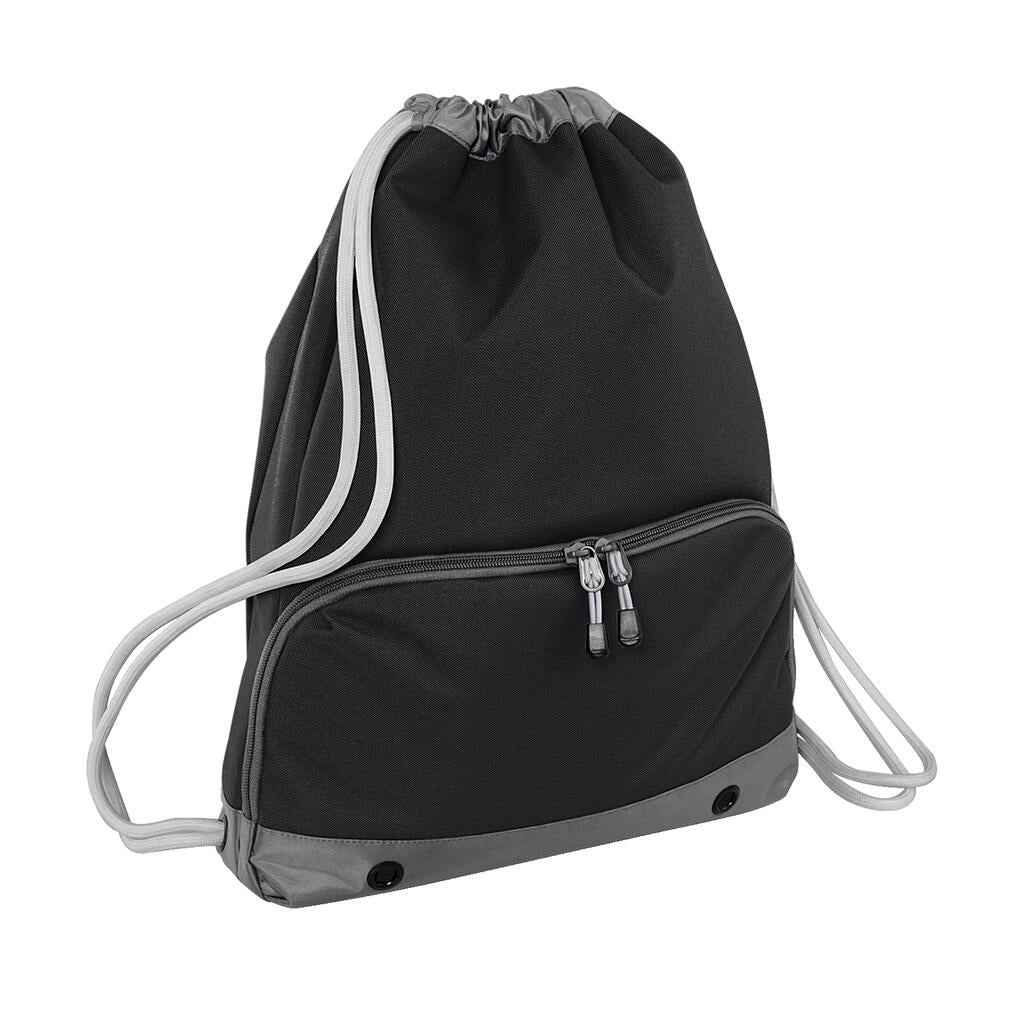 Athleisure Gymsac in Farbe Black