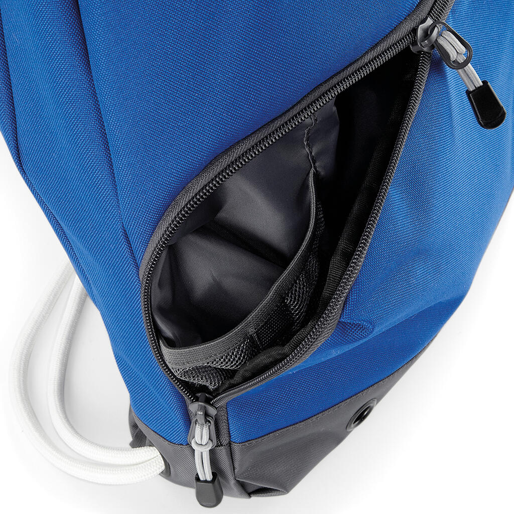 Athleisure Gymsac in Farbe Black