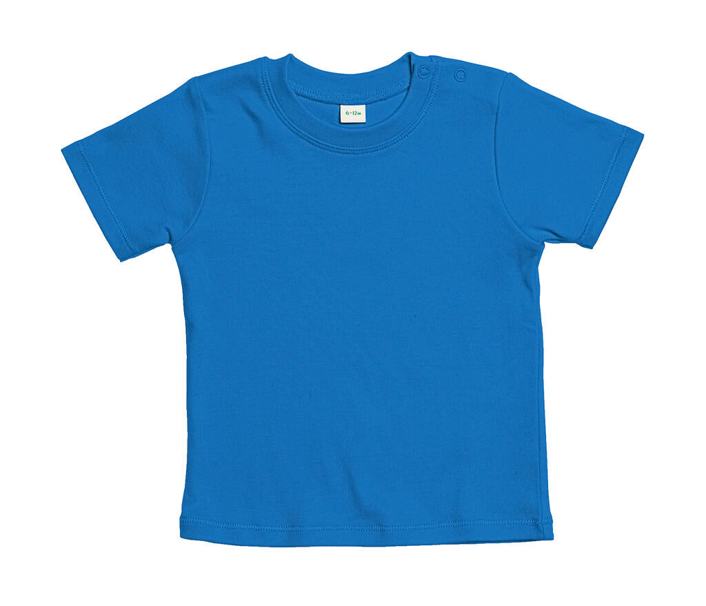 Baby T-Shirt in Farbe Cobalt Blue Organic