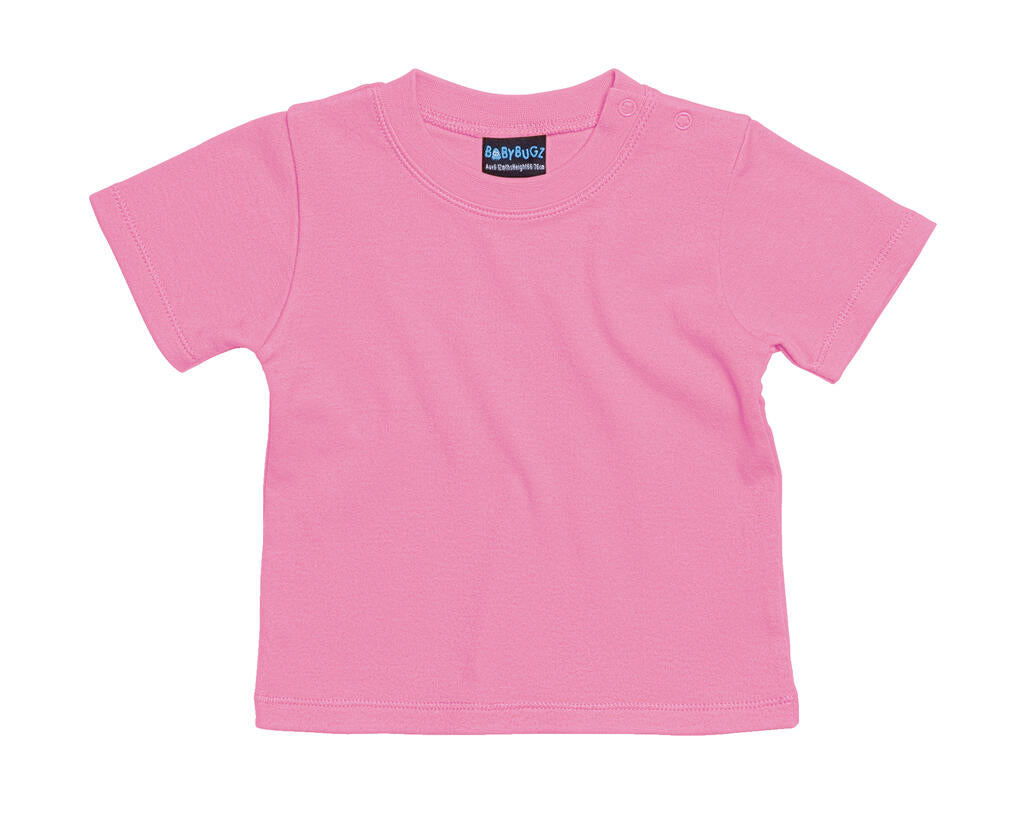 Baby T-Shirt in Farbe Bubble Gum Pink