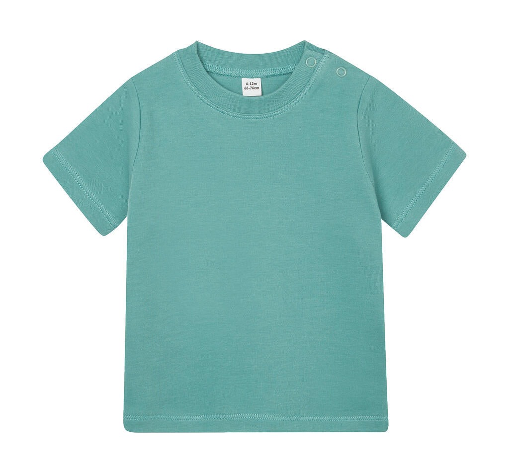 Baby T-Shirt in Farbe Sage Green