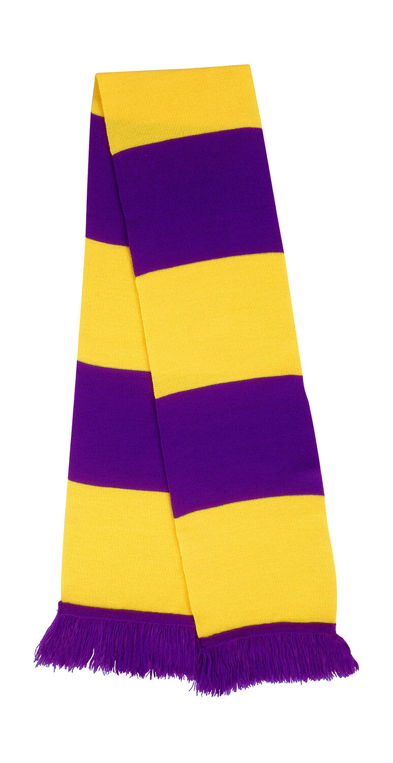 Team Scarf in Farbe Purple/Yellow