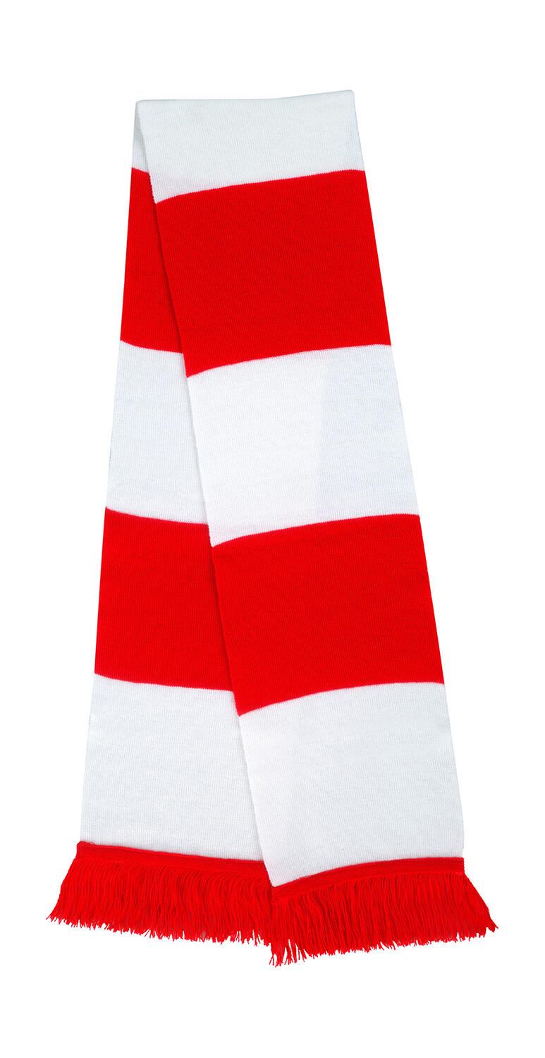 Team Scarf in Farbe Red/White