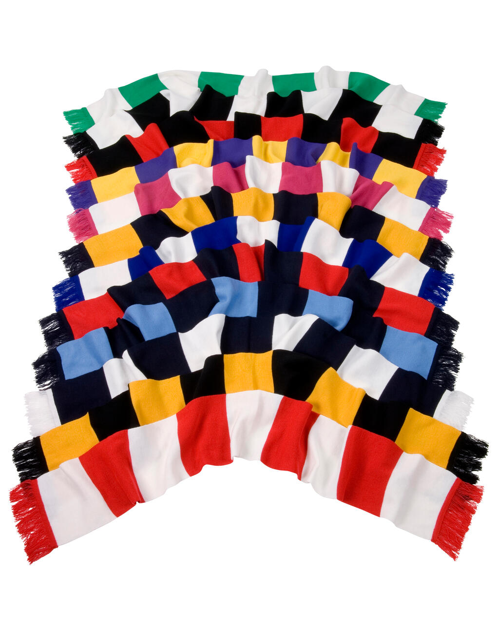 Team Scarf in Farbe White/Navy