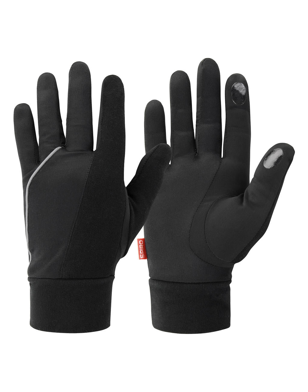 Elite Running Gloves in Farbe Black