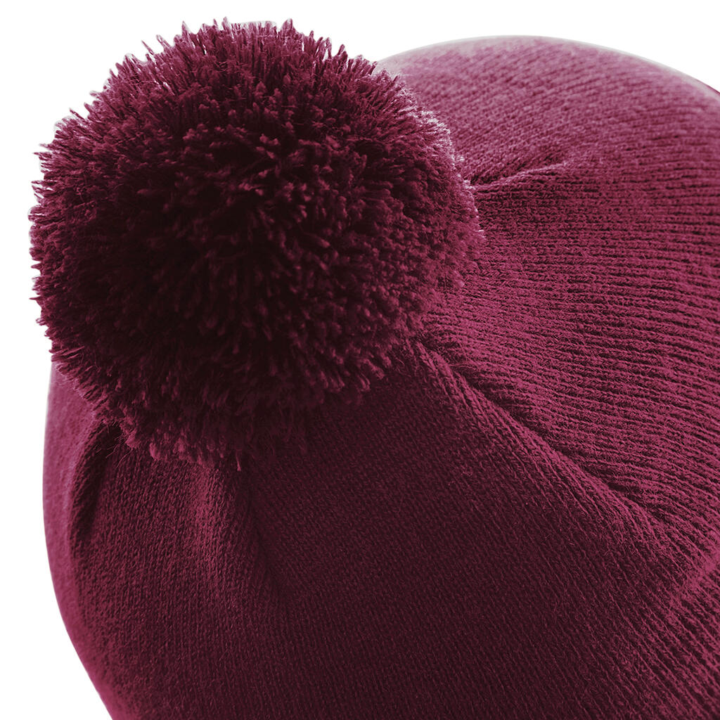 Original Pom Pom Beanie in Farbe White