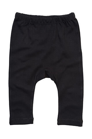 Baby Plain Leggings in Farbe Black