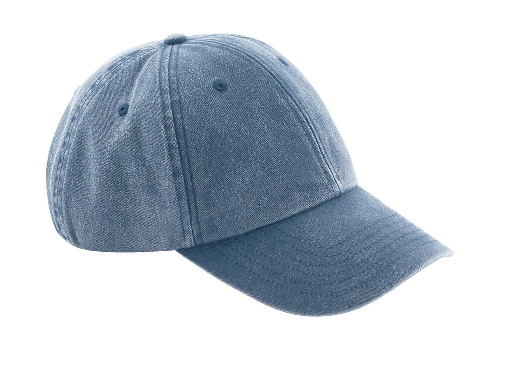 Low Profile Vintage Cap in Farbe Vintage Light Denim