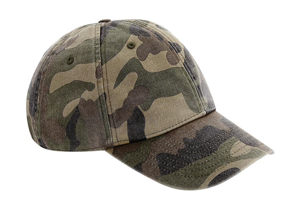 Low Profile Vintage Cap in Farbe Vintage Jungle Camo