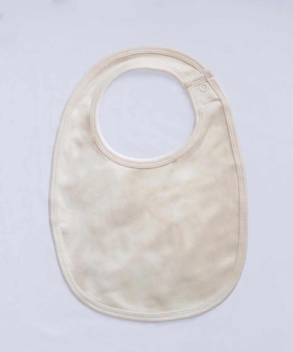 Single Layer Bib in Farbe Organic Natural