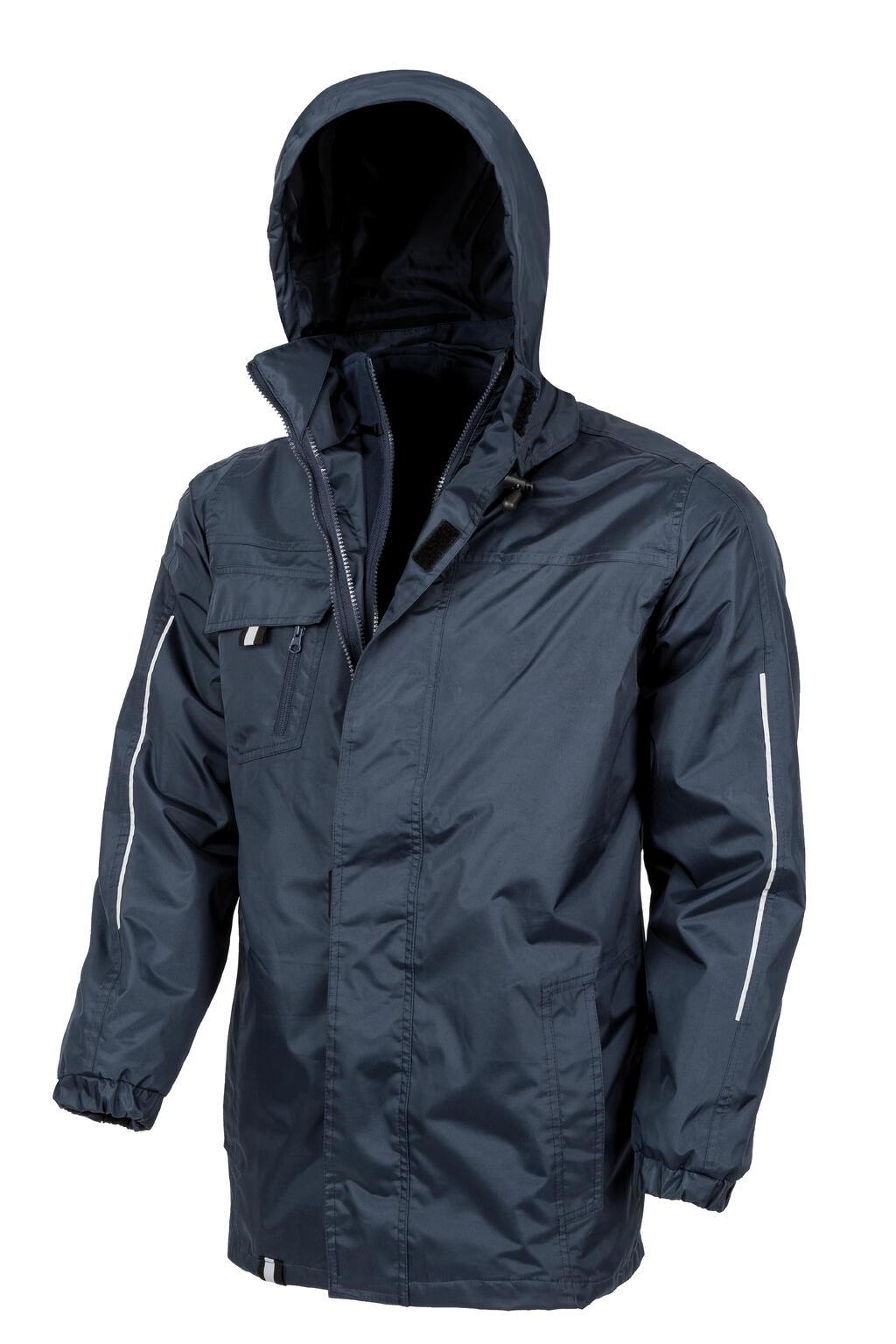 Printable 3-in-1 Transit Jacket in Farbe Navy