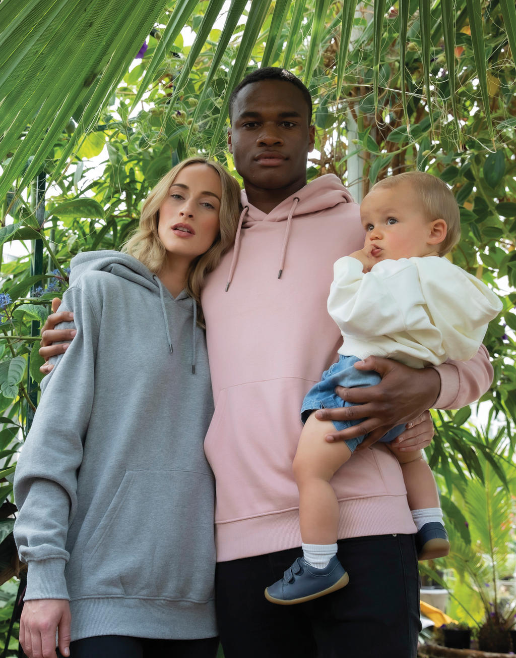 Baby Essential Hoodie in Farbe Natural