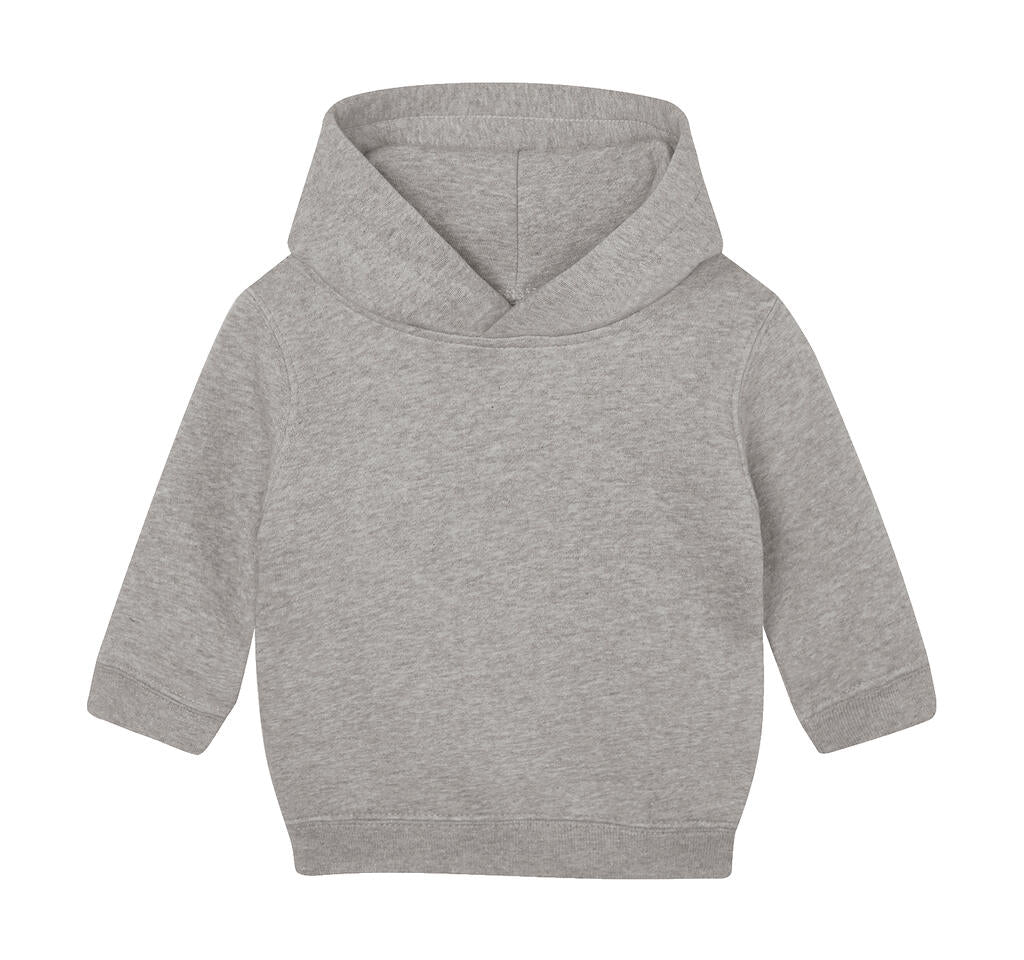 Baby Essential Hoodie in Farbe Heather Grey Melange