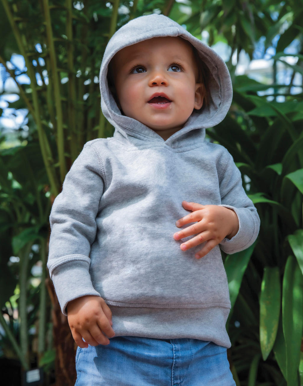 Baby Essential Hoodie in Farbe Natural