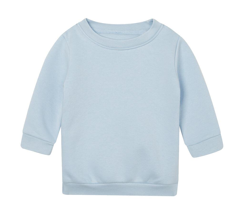 Baby Essential Sweatshirt in Farbe Dusty Blue