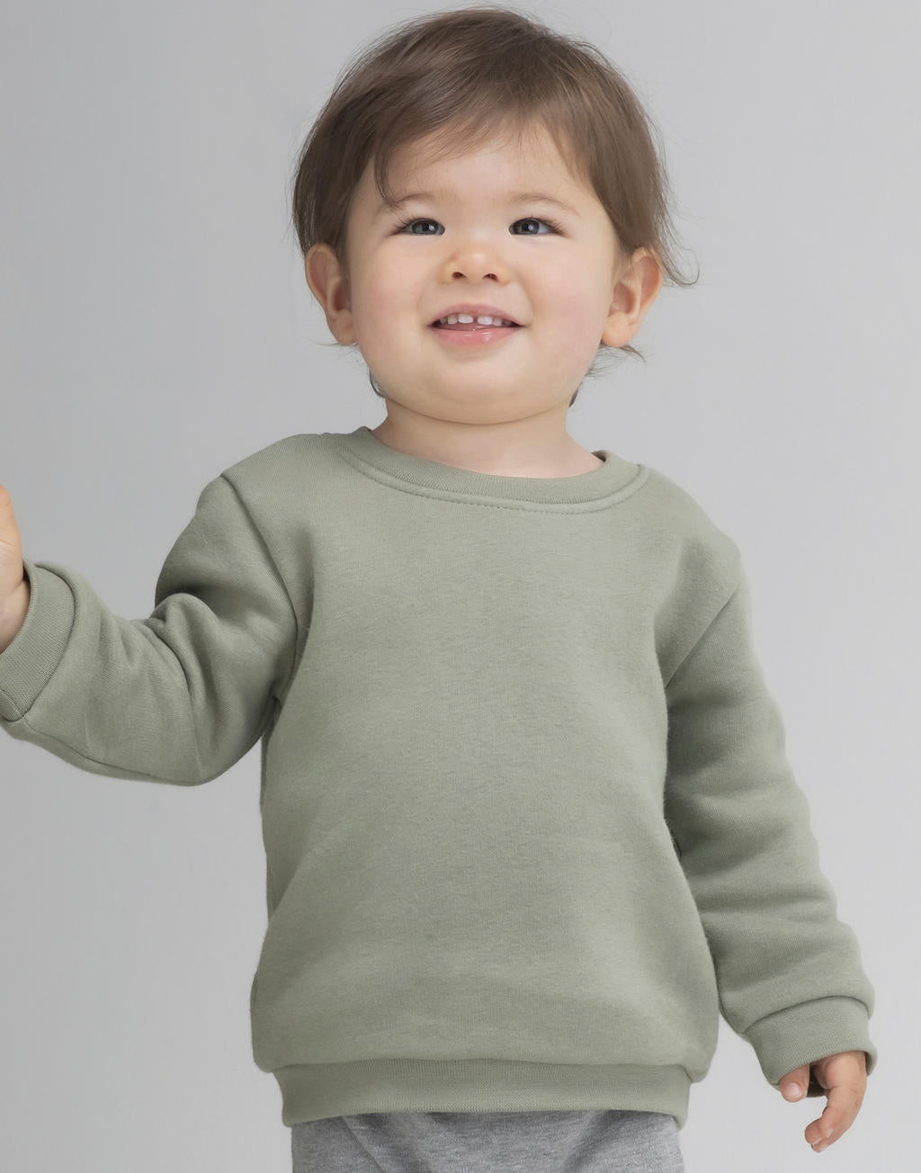 Baby Essential Sweatshirt in Farbe Natural