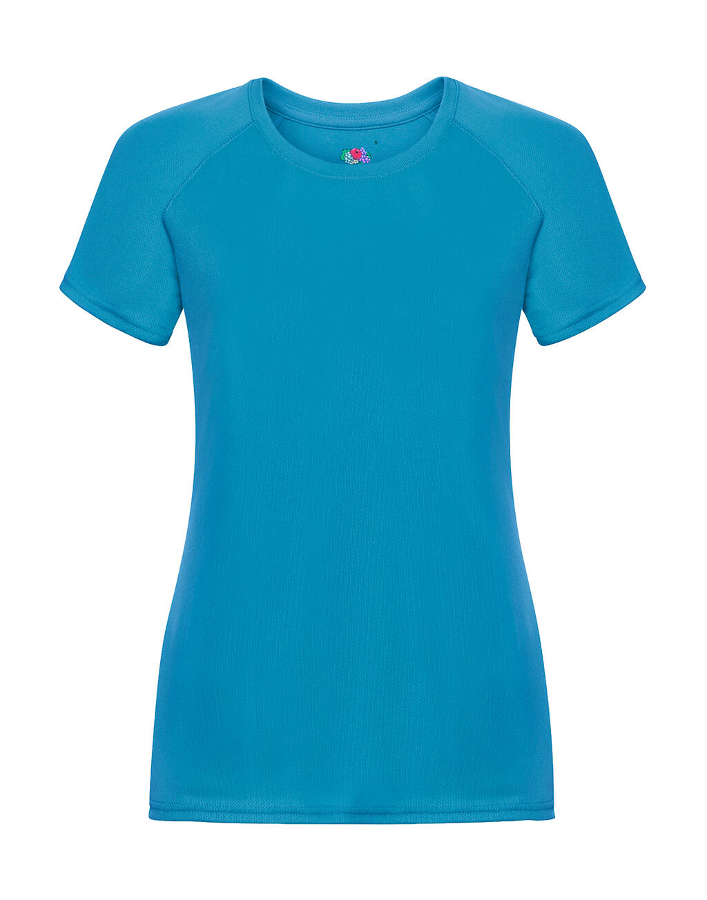 Ladies' Performance T in Farbe Azure Blue