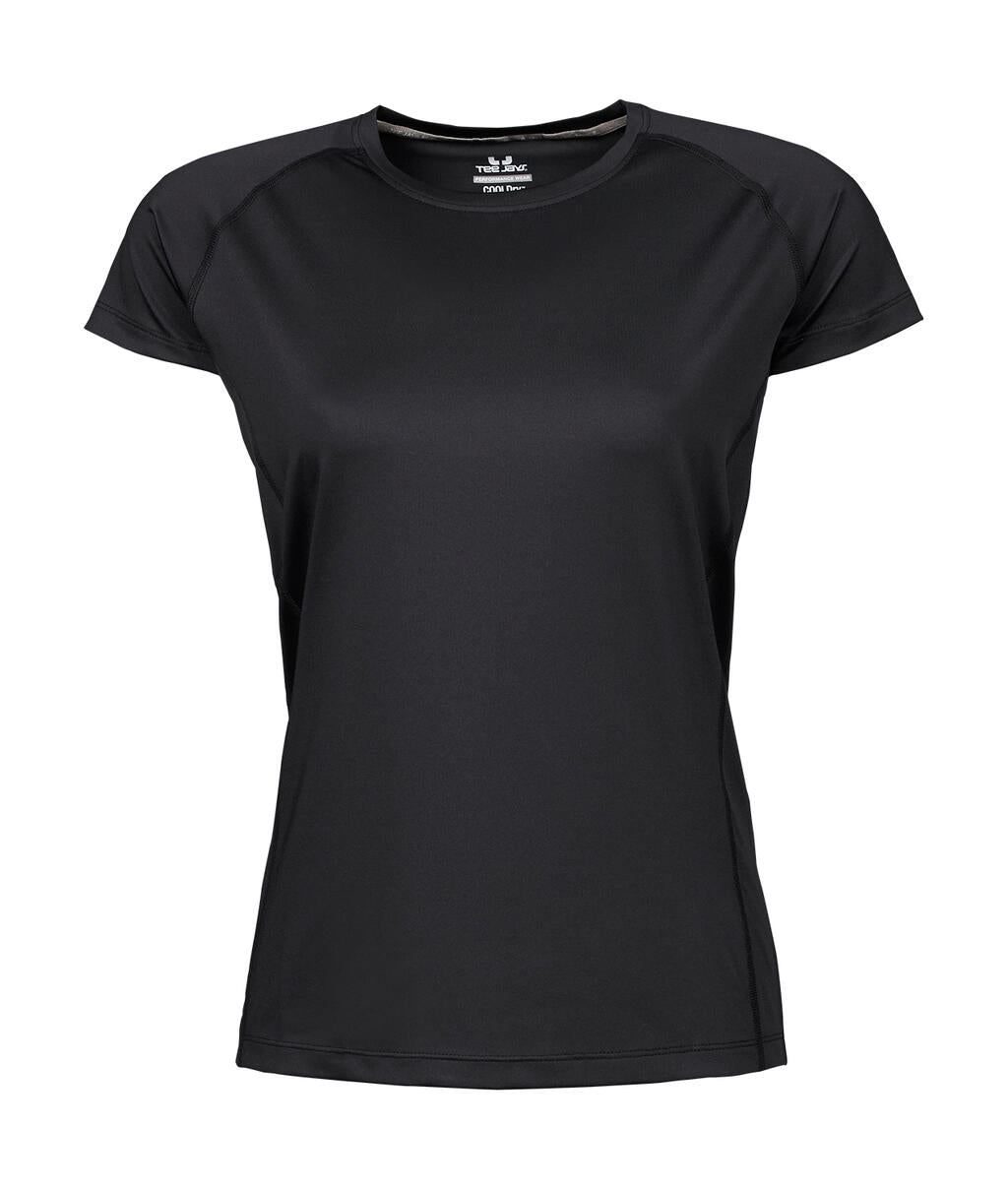 COOLdry Ladies' Tee in Farbe Black