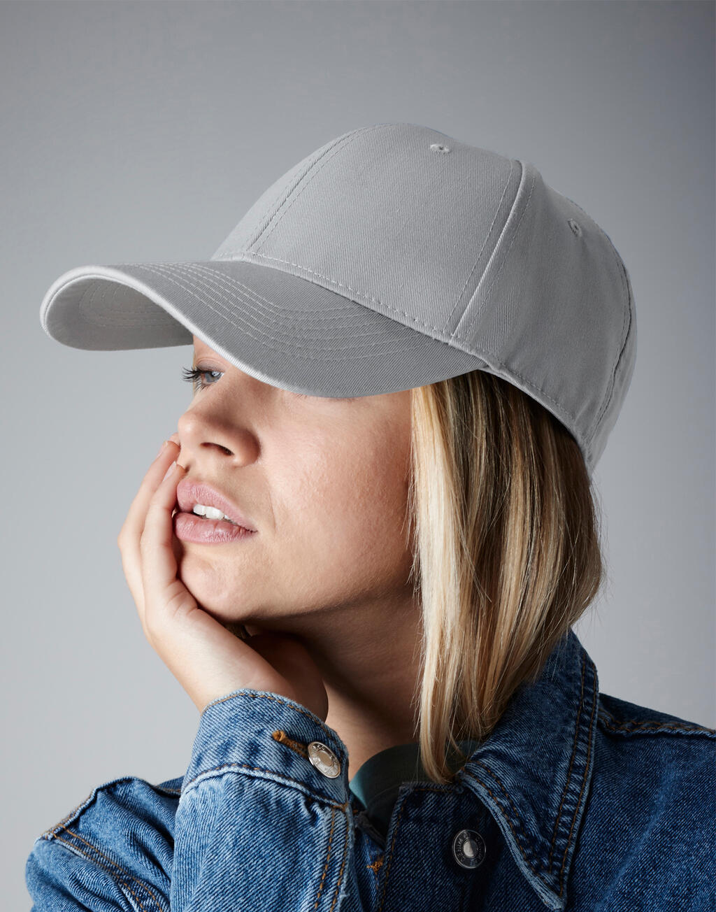 Urbanwear 6 Panel Cap in Farbe Black