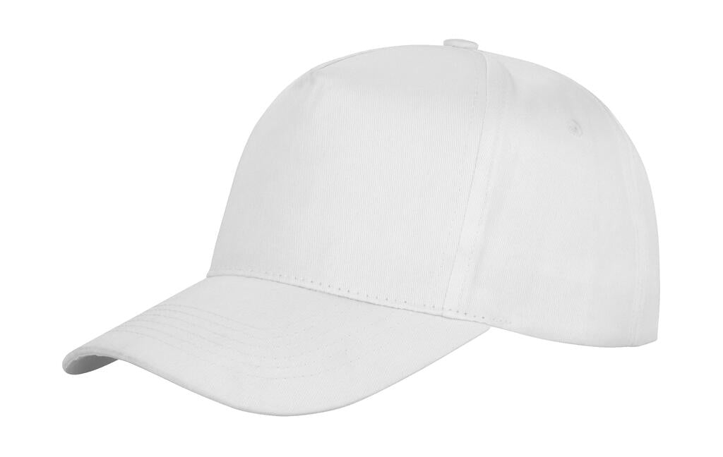 Houston 5-Panel Printers Cap in Farbe White