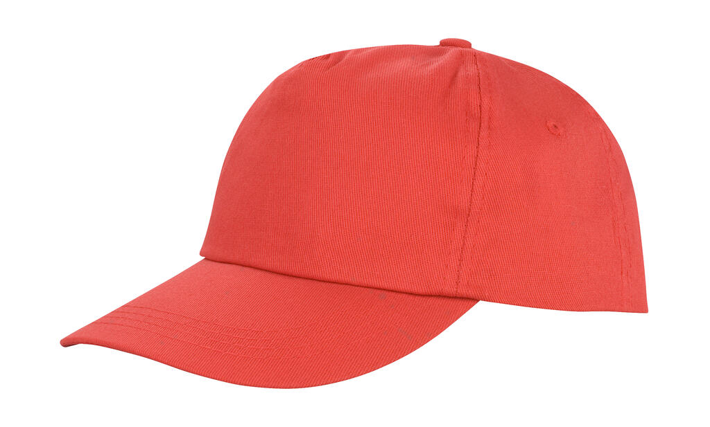 Houston 5-Panel Printers Cap in Farbe Red