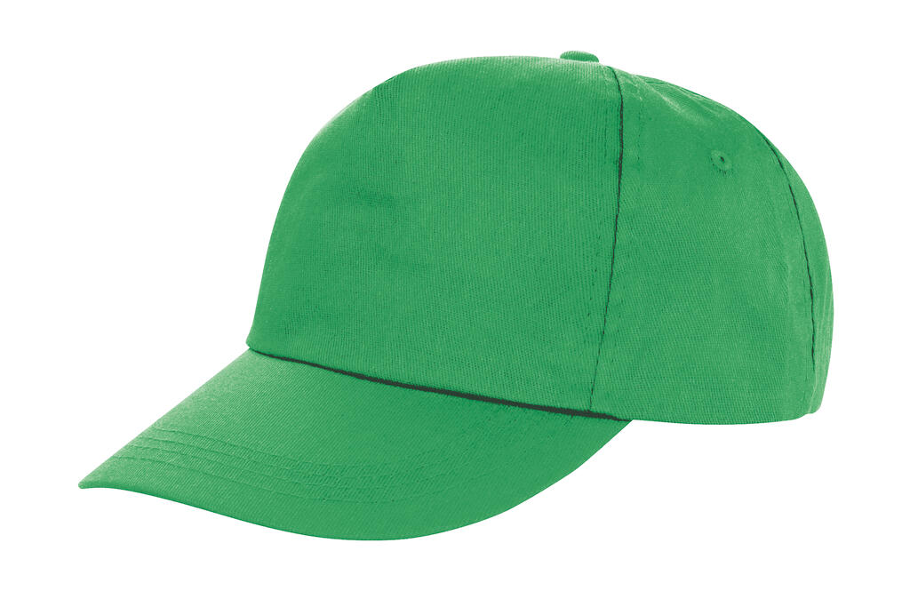 Houston 5-Panel Printers Cap in Farbe Apple Green