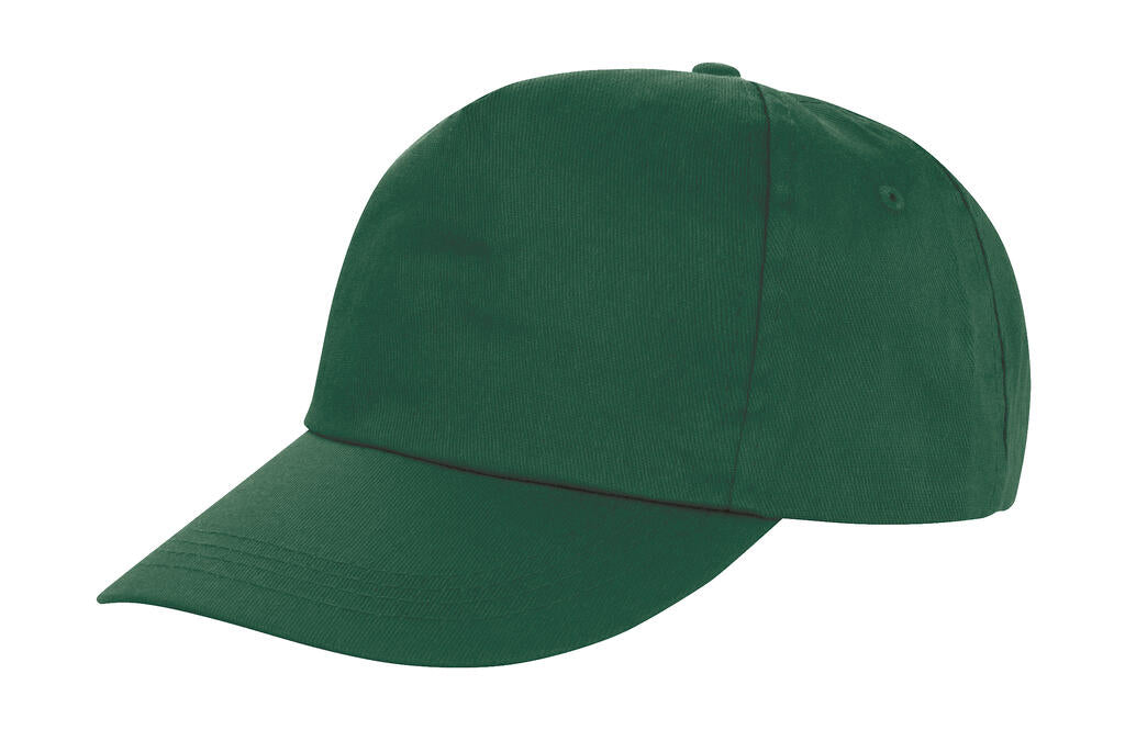 Houston 5-Panel Printers Cap in Farbe Bottle Green