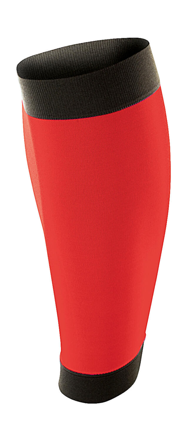 Compression Calf Sleeve in Farbe Red/Black