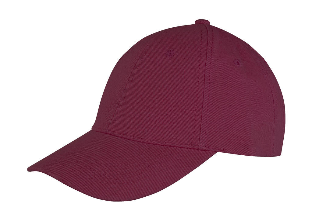 Memphis 6-Panel Low Profile Cap in Farbe Burgundy